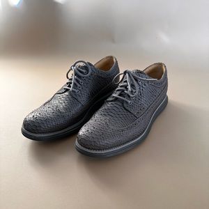 Cole Han grey snake print